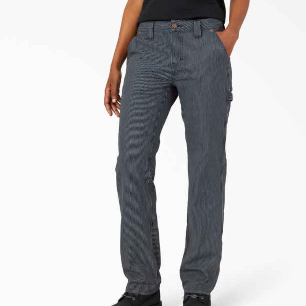 Dickies hickory stripe carpenter pant